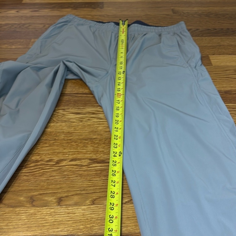 Rhone Mens Gray Lightweight Pull-On Running Athletic Training Track‎ Pants XL - Picture 8 of 16